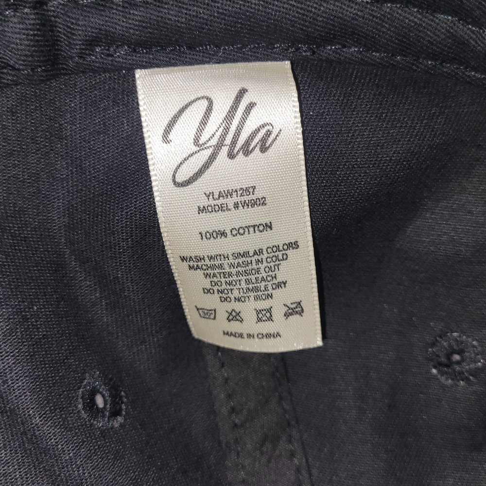 Black YoungLA Baseball Cap - Picture 3 of 4
